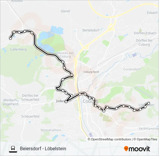 1405  Line Map