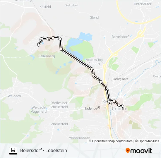 1405  Line Map