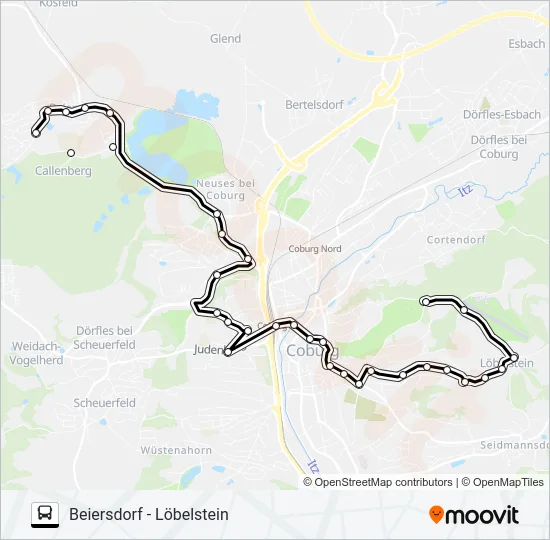 1405  Line Map