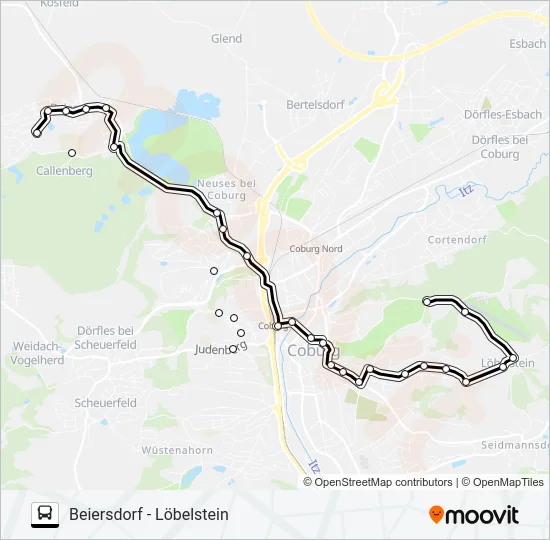 1405  Line Map