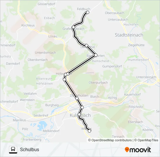 1331 Bus Line Map