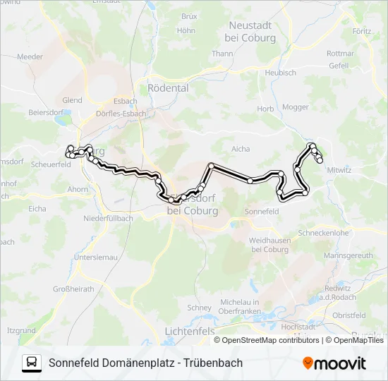 1467 Bus Line Map