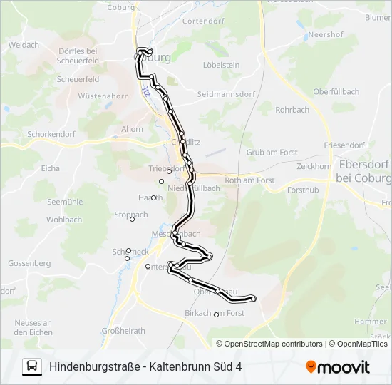 1469 Bus Line Map