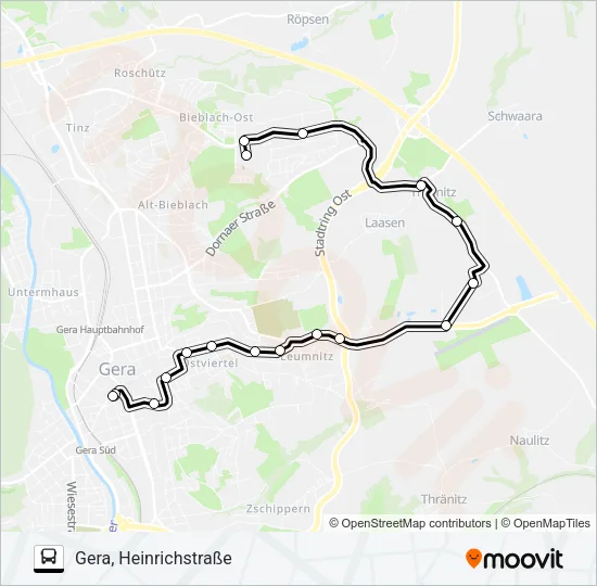 26 Bus Line Map