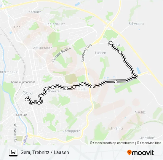26 Bus Line Map