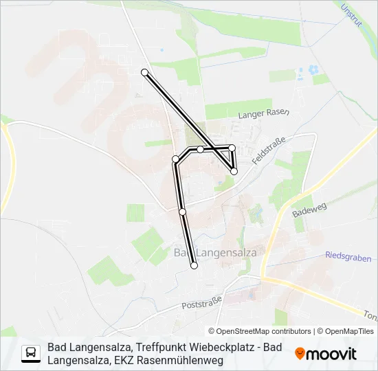A Bus Line Map