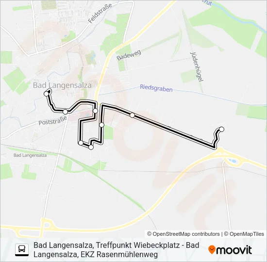 A Bus Line Map