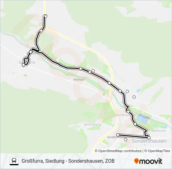 3 Bus Line Map