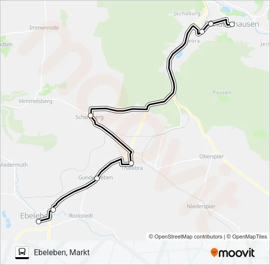 131 Bus Line Map