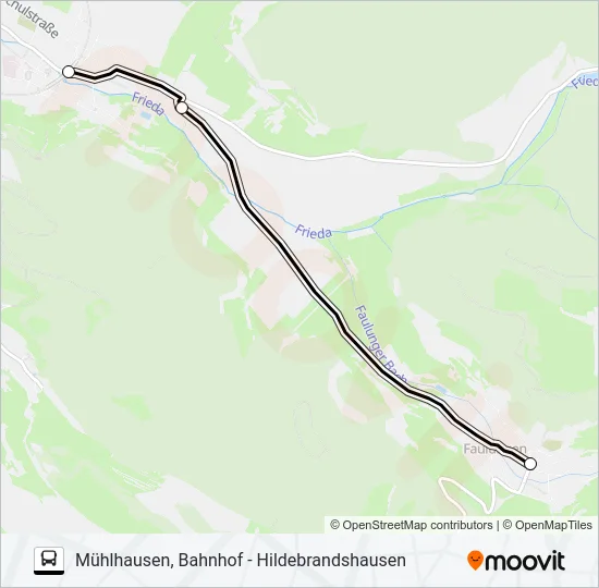 162 Bus Line Map