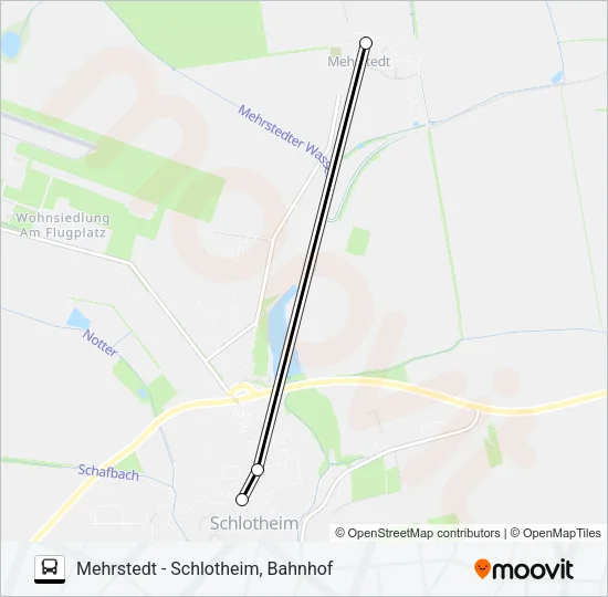 Автобус 432: карта маршрута