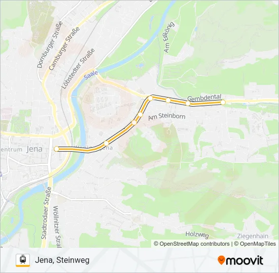 2 Light Rail Line Map