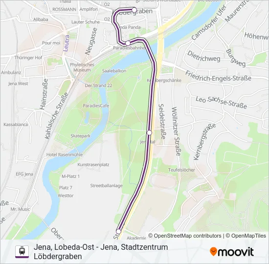 5 Light Rail Line Map