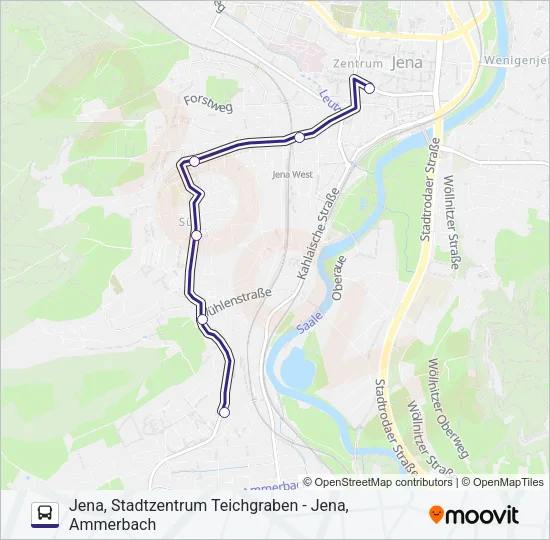 11 Bus Line Map