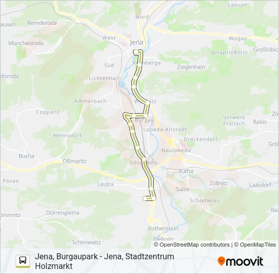 48 Bus Line Map