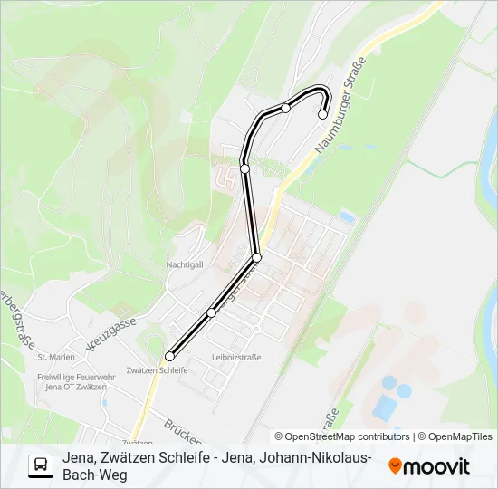 AST Bus Line Map