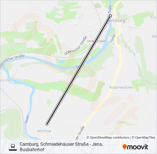 420 bus Line Map