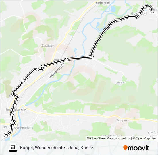 431 Bus Line Map