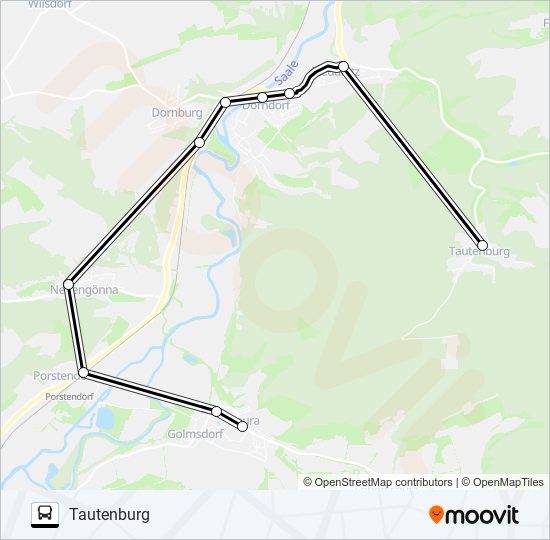 432 Route: Fahrpläne, Haltestellen & Karten - Tautenburg (Aktualisiert)