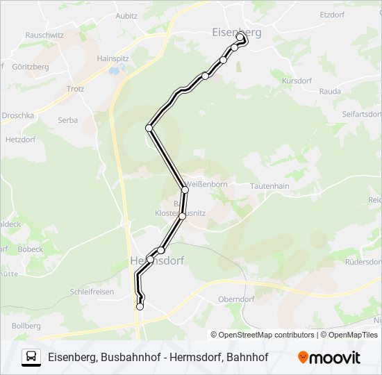 470 bus Line Map