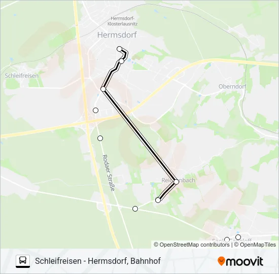 471 Bus Line Map