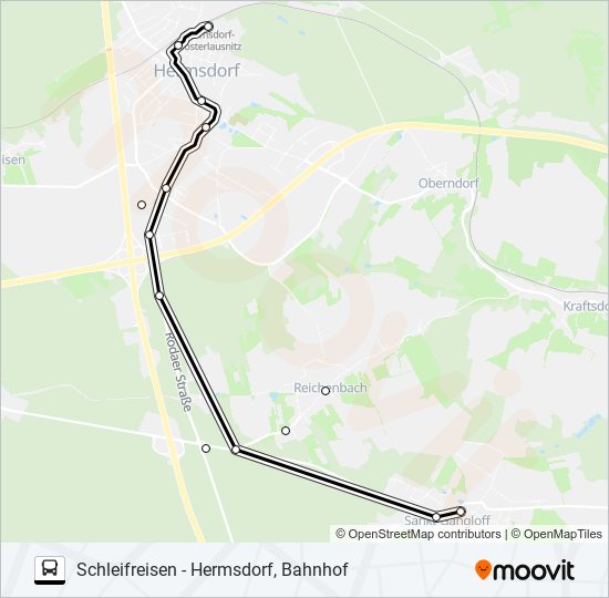 471 bus Line Map