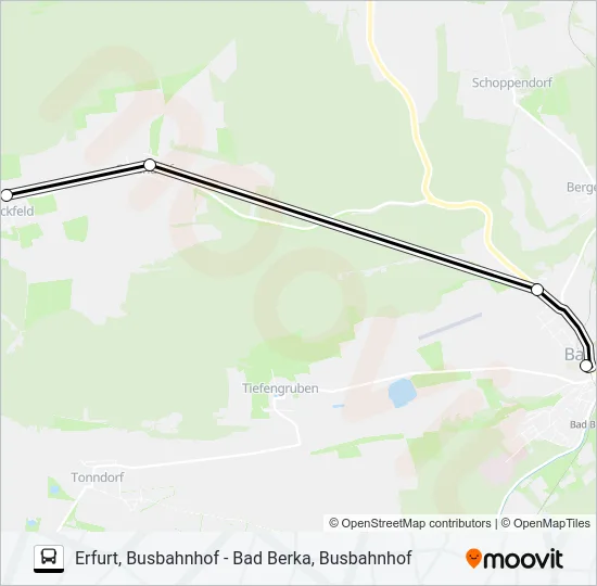 235 Bus Line Map