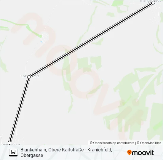236 Bus Line Map