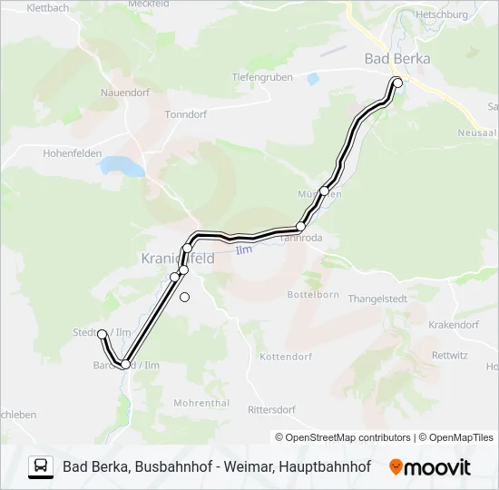 237 Bus Line Map