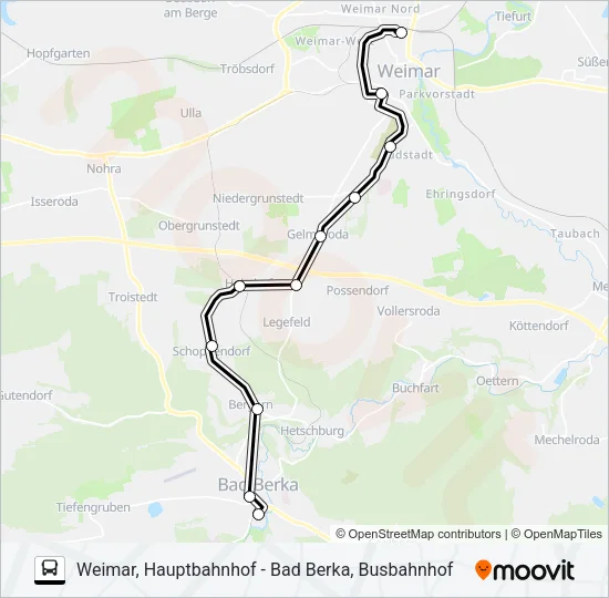 237 Bus Line Map