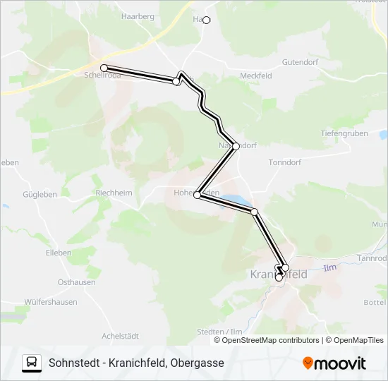 238 Bus Line Map
