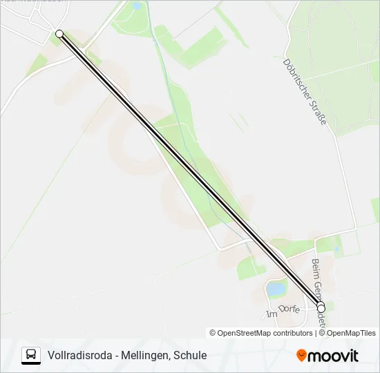 253 Bus Line Map