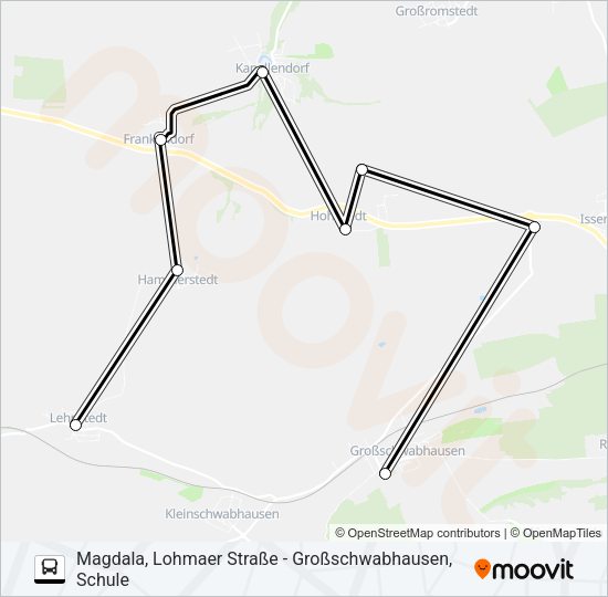 Автобус 255: карта маршрута