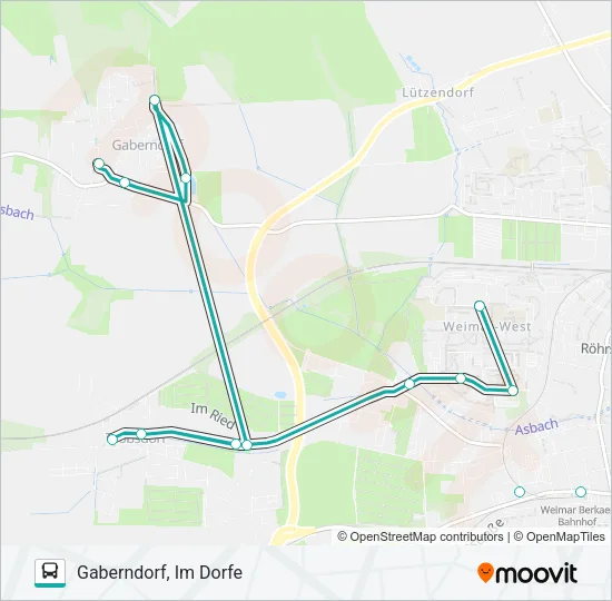 3 Bus Line Map