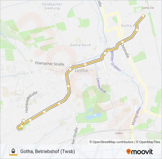 3 Light Rail Line Map