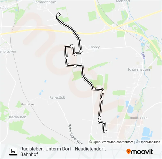 3 Bus Line Map