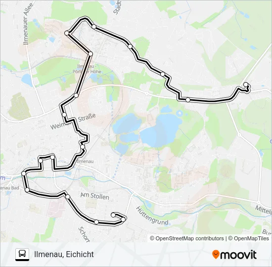 A Bus Line Map