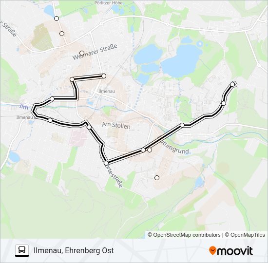 C Bus Line Map