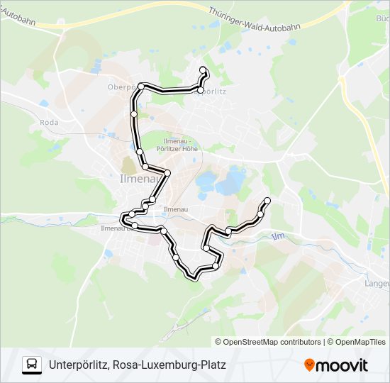 C Bus Line Map