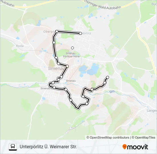 C Bus Line Map