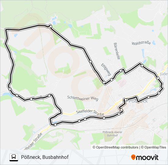 C Bus Line Map