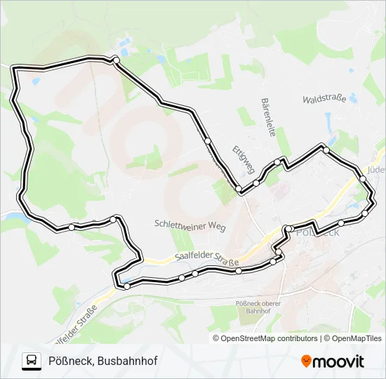C Bus Line Map