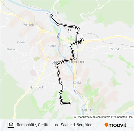 D Bus Line Map