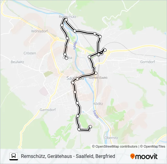 D Bus Line Map
