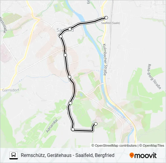 D Bus Line Map