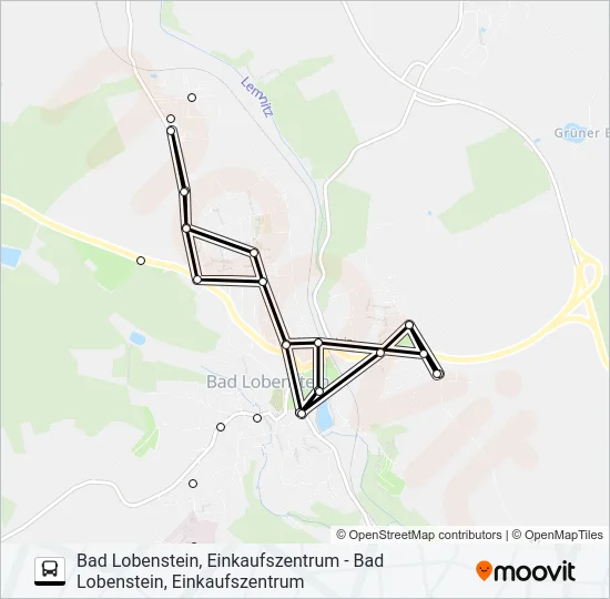 L1 Bus Line Map
