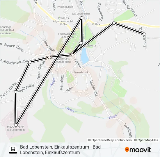 L1 Bus Line Map