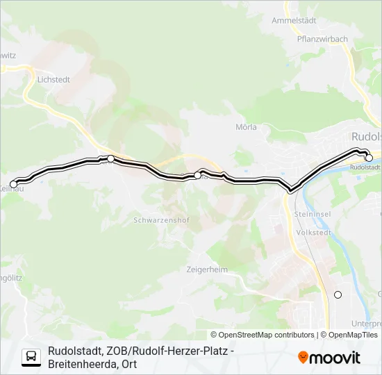 120 Bus Line Map