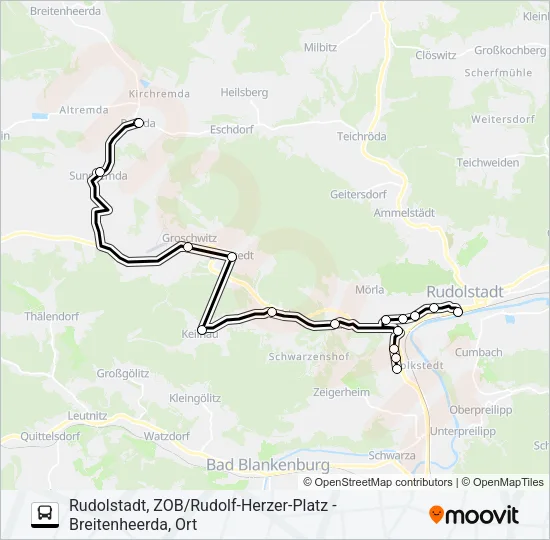 120 Bus Line Map