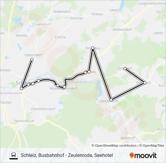 132 Bus Line Map